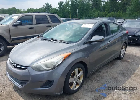 2013 Hyundai Elantra Gls from USA, damaged, VIN 5NPDH4AE5DH449064
